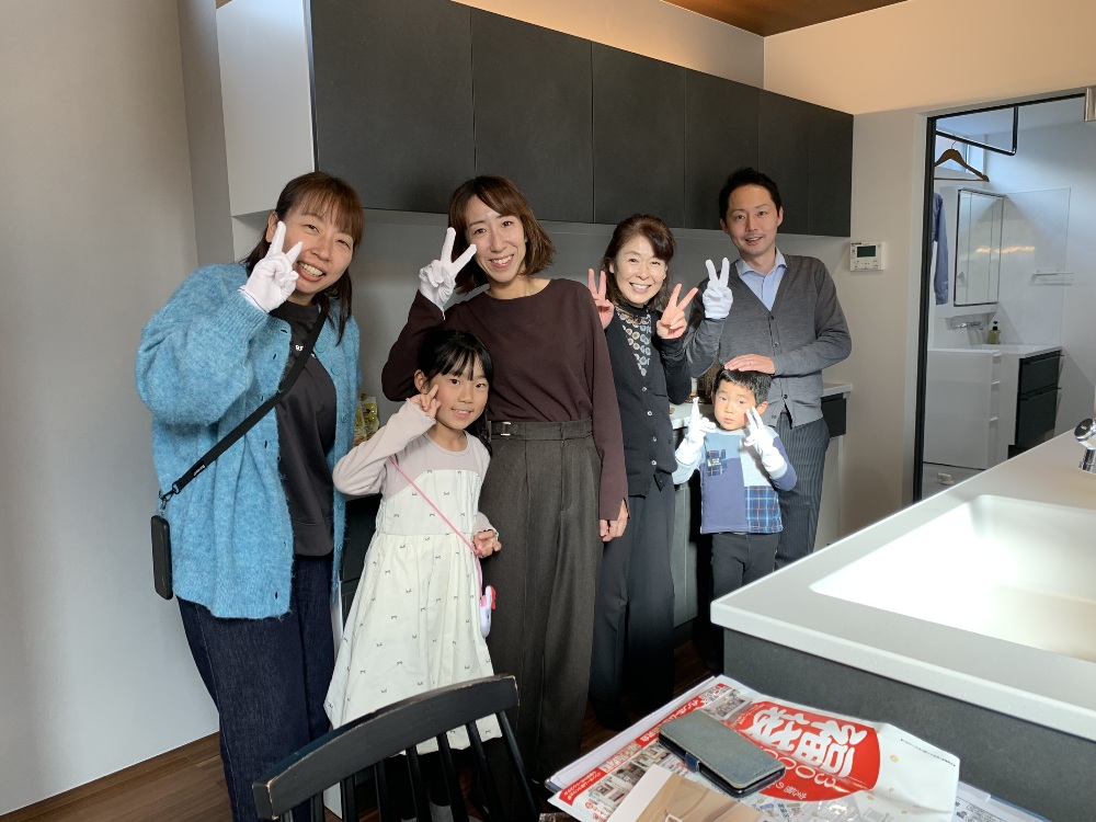 完成見学会開催中