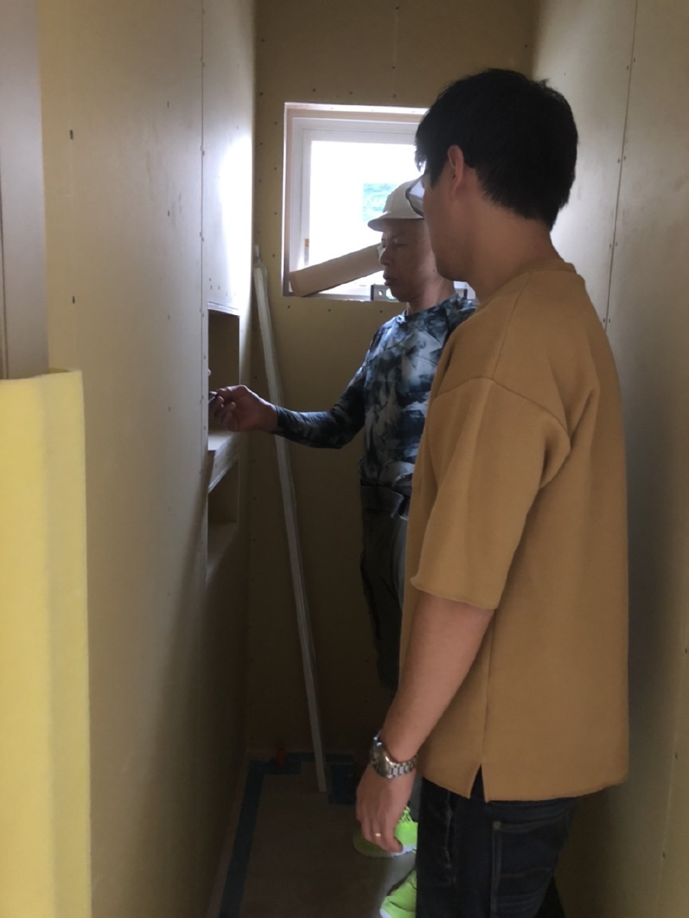 現場打ち合わせ
