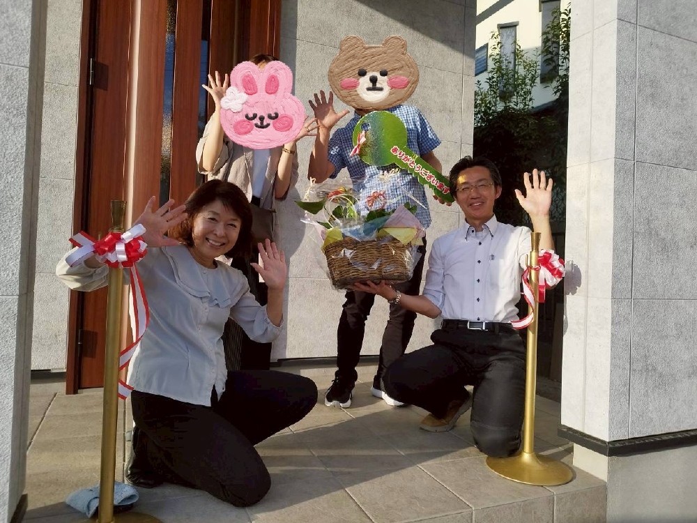 お引き渡しセレモニー