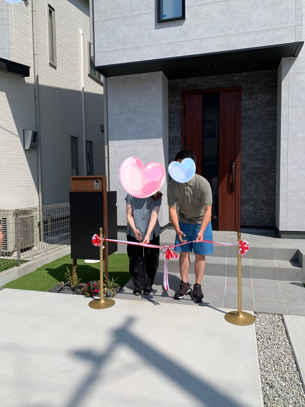 お引き渡しセレモニー