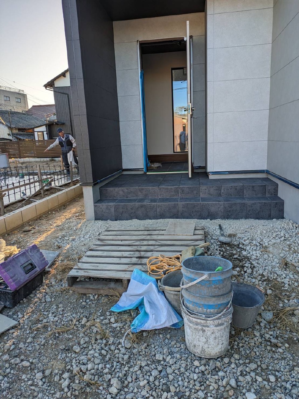 タイル工事👷‍♀️