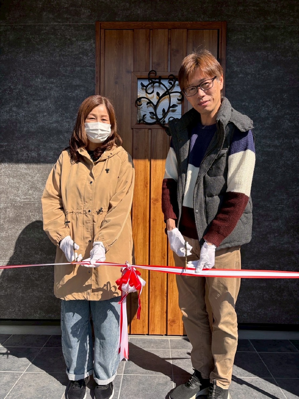 お引き渡しセレモニー