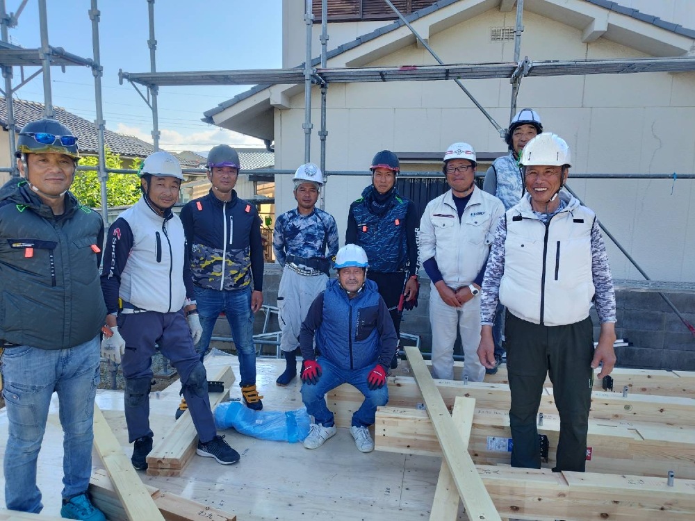 上棟工事👷