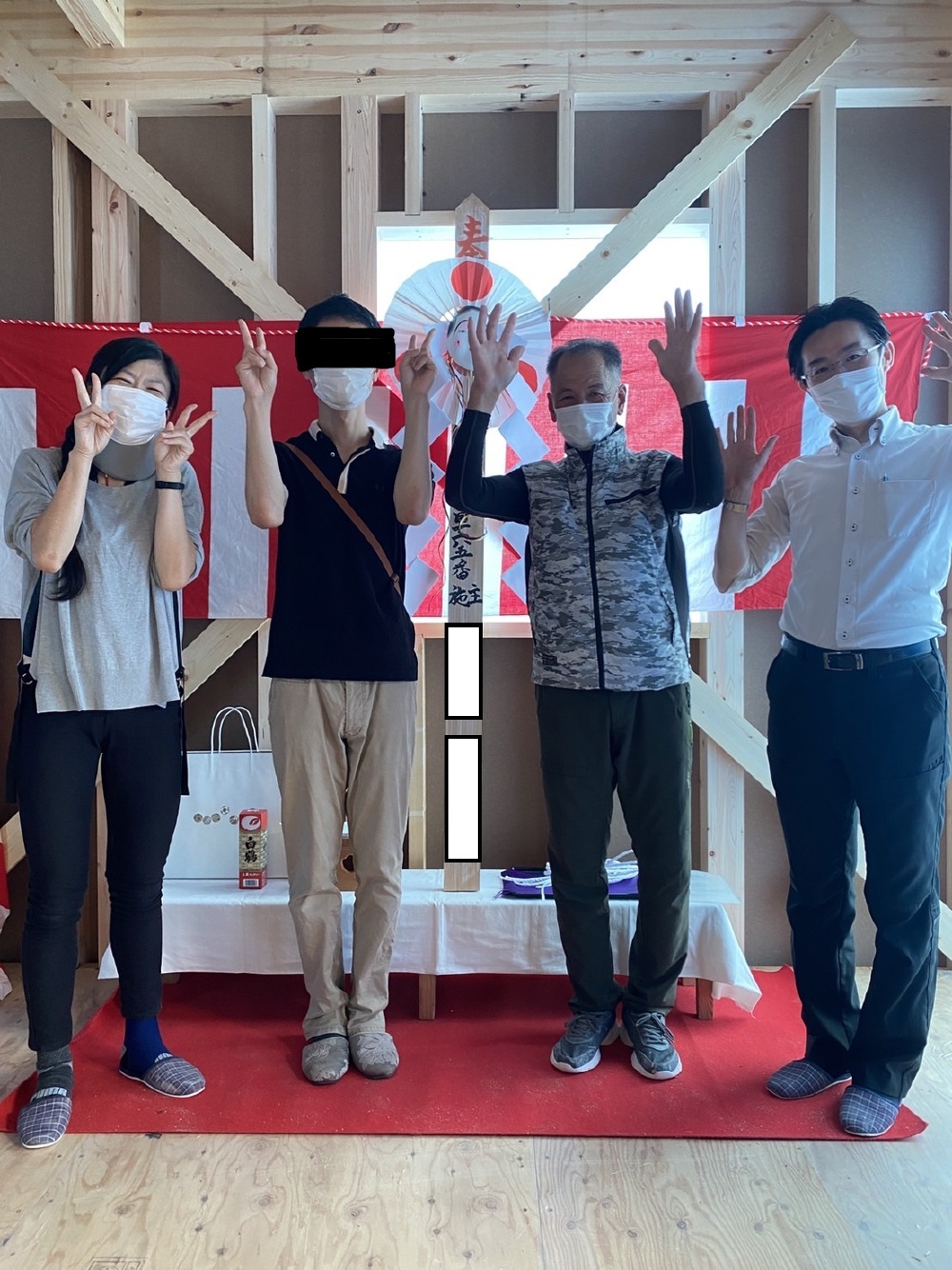 上棟式！