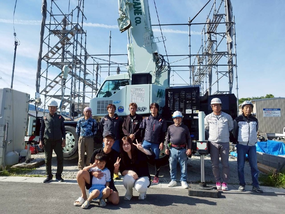 上棟工事👷